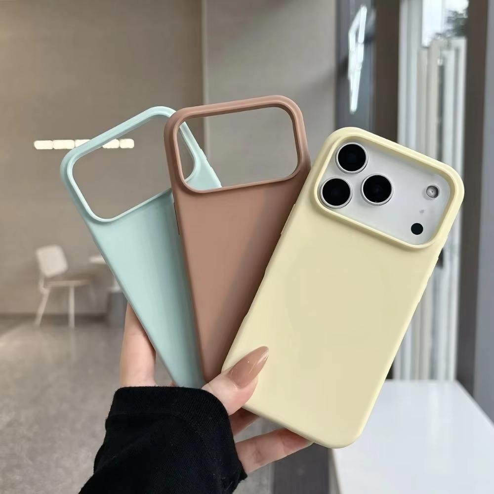 Official Solid Color Liquid Silicone Magsafe Phone Case for IPhone 17 Pro Max 16 15 14 13 12 11 Magnetic Wireless Charge Cover