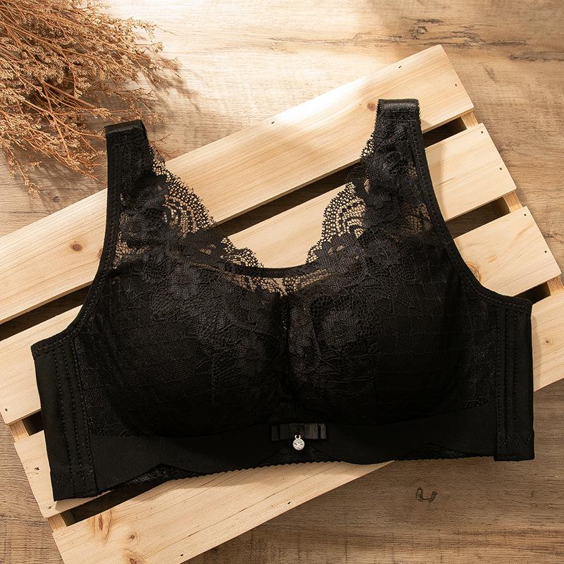 

fashion Steel-free underwear, women s thin style, warm and comfortable, gathering vest-type bra, anti-light tube top, bra. 100 чорний