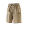 Quick-Dry Sports Travel Moisture-Wicking Breathable Loose Adjustable Casual Shorts Unisex Shorts Khaki P225U091-00XE