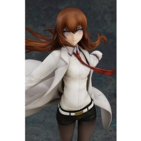 Makise Kurisu Coat Wonder Festival 2013 Summer Scale PVC Painted Complete Figure Steins;Gate (White Ver.) 1/8