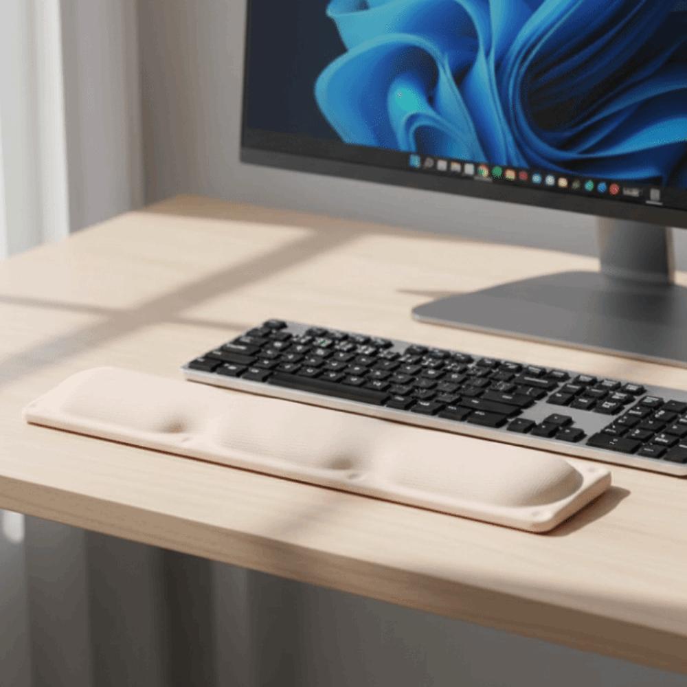 Durable Creative Keyboard Mouse Pad Non-Slip Comfortable Mouse Wrist Rest Soft Wrist Support Mouse Wrist Support Mat Home