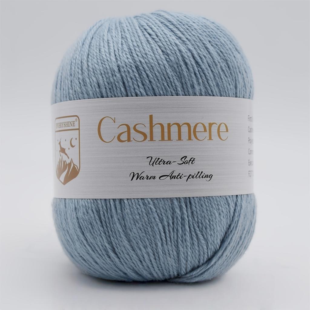 6pcs Premium Cashmere Yarn – 50g/Pc 320m Soft Knitting & Crochet Yarn for DIY Hand-Woven Crafts – Luxurious Warm Fiber for Scarves, Hats, Sweaters