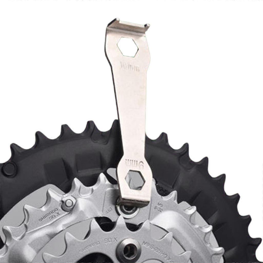 Mountain Bike Chainring Bolt Fixed Wrench Bicycle Crank Spanner Wrench Tool