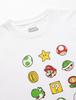Super Mario Kurzarm-T-Shirt, Mario, Yoshi, Boo, Icon-Charakter, 22863092, Weiß 2