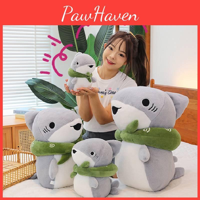 Toys Shark Plush Cartoon Animal Stuffed Doll Room Sofa Decoration Gifts Kids