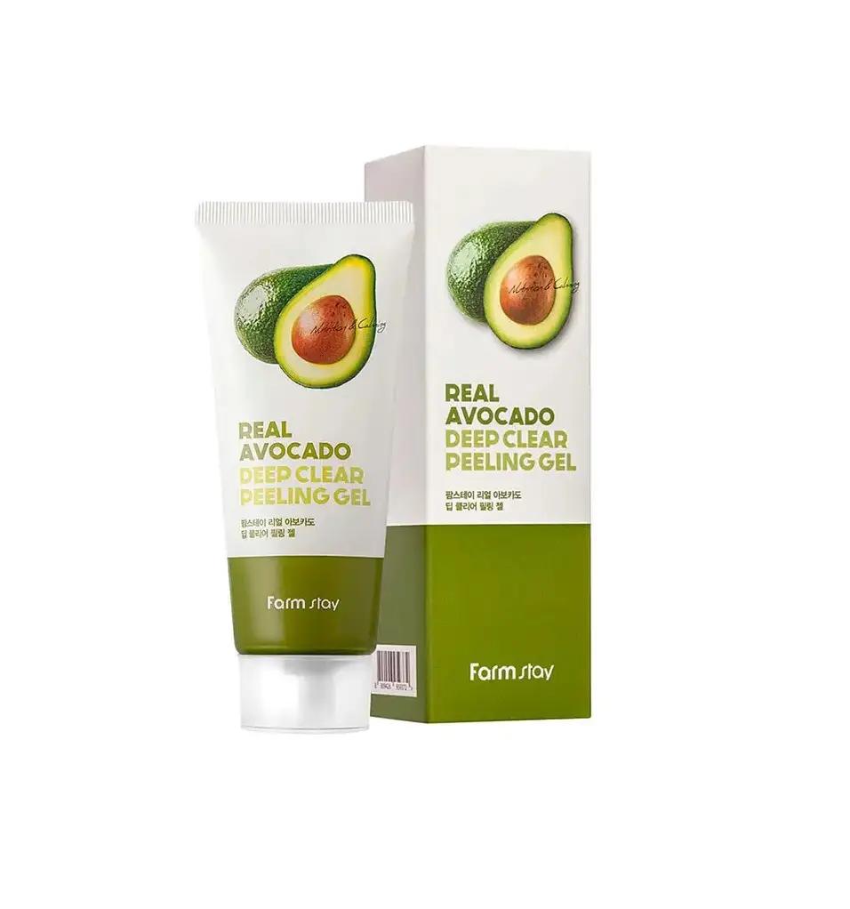 

Пілінг-гель із екстрактом авокадо Real Avocado Deep Clear Peeling Gel FarmStay 100 мл