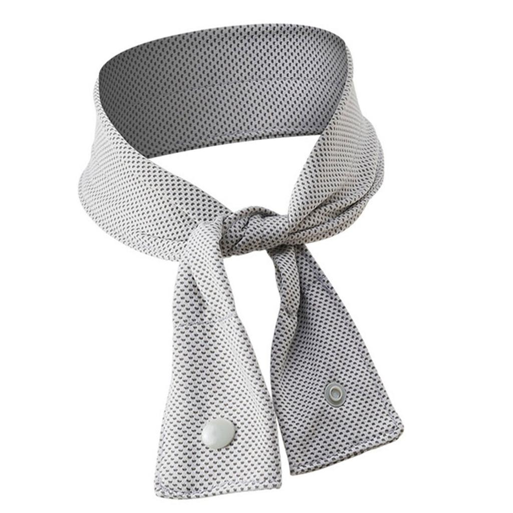 Adjustable Chilled Scarf For Summer Heat Relief Reusable Neck Wrap With Moisture Wicking Technology Ice Pack Scarf