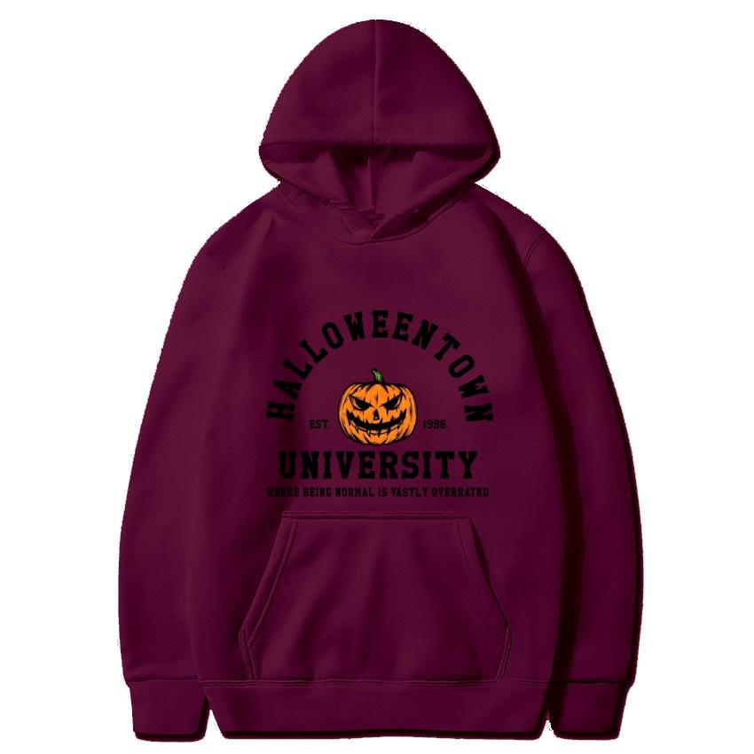 Halloween Autumn Winter Pumpkin Personalized Printed Hoodie Men's Fashion Sweatshirt Casual Street Wear Warm Hoodie