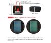 Baggy Port Tote Bag, Gray x Navy, BP-YNM410-GNV