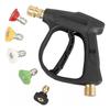4350PSI Pure Copper High-Pressure Car Wash Nozzle for Professional Car Wash Shops with 1L Foam Spray Gun 1/4" Quick Nozzle Set