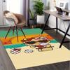 Office Rug Beach, Hello Kitty Anti-Slip Rug, Machine Washable for Living Room, Bedroom, Office, Multiple Sizes, Bedroom Mat, Decorative Mat, Durable M