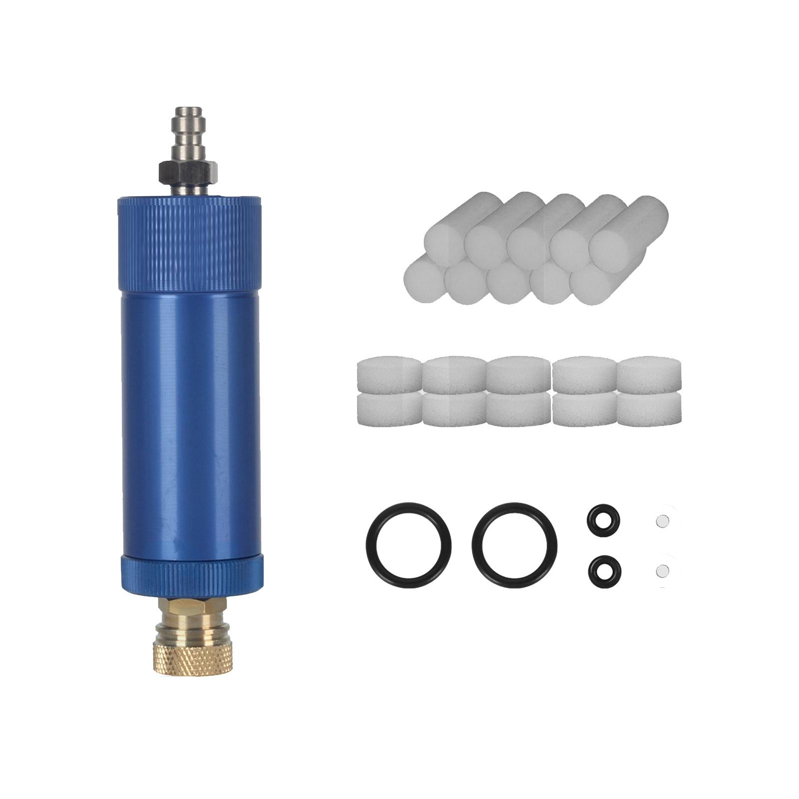 

30MPa High Pressure Double Layer Separator with Male Female Connectors Simple Installs for Industrial Pneumatic Systems синій