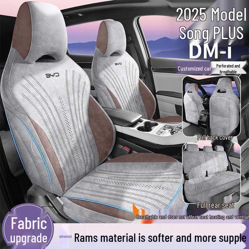 BYD Song PLUS DMMI Seat Cushions: Rams 23-2025 All-Season Car Seat Covers