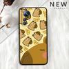 Cartoon Anime Capibala Art For Xiaomi Mi 15 14 13 13T 12 12T 12S 11 11i 11T Pro Ultra Lite 5G Black Soft Phone Case
