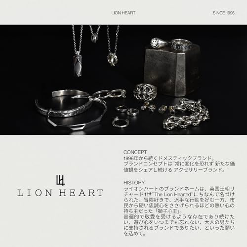 Lion Heart LH-1 Box Chain Bracelet, Surgical Stainless Steel (Hypoallergenic), Men's (Includes Pouch), Directly Available
