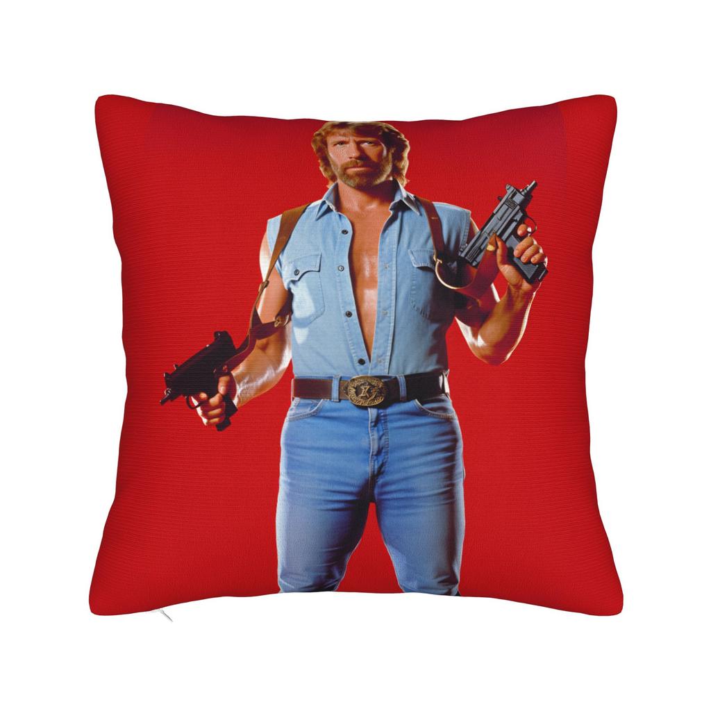 Chuck Norris Pillow Cover Novelty Pillow Case For Sofa Bedroom Home Decor Graphic Cushion Cover Gift Idea