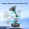 Universal Mount Navigation Vacuum Magnetic Three-Axis Foldable 360° Rotating Mechanical Arm Phone Stand Car Phone Holder