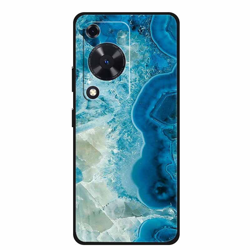 For Huawei nova Y72 Case Marble Soft Silicone TPU Phone Cases Back Cover For Huawei Enjoy 70 NovaY72 Painted Shockproof Coque