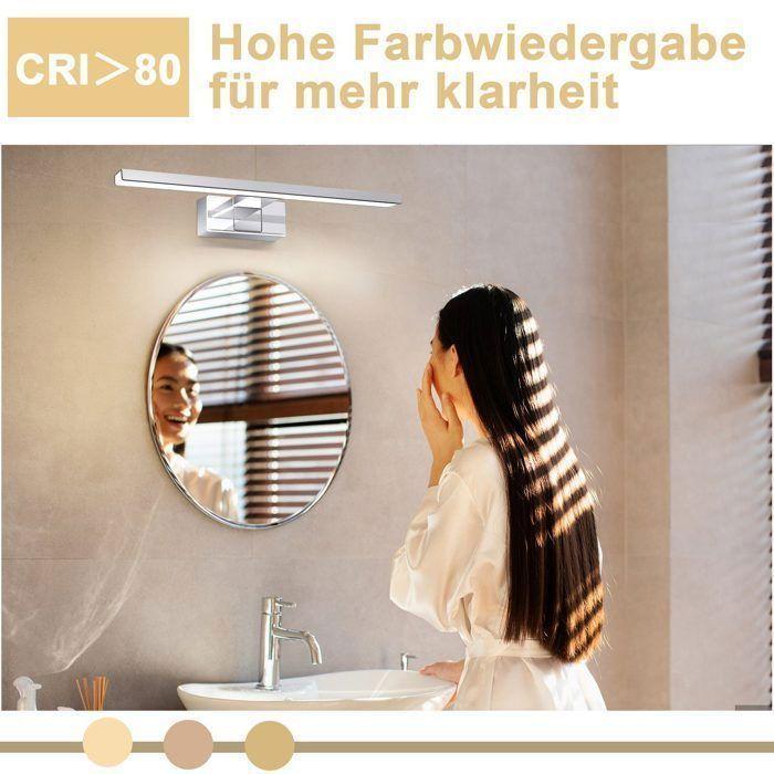 Applique murale LED - NETTLIFE - 40 cm - 8W - IP44 - Blanc neutre 4000K