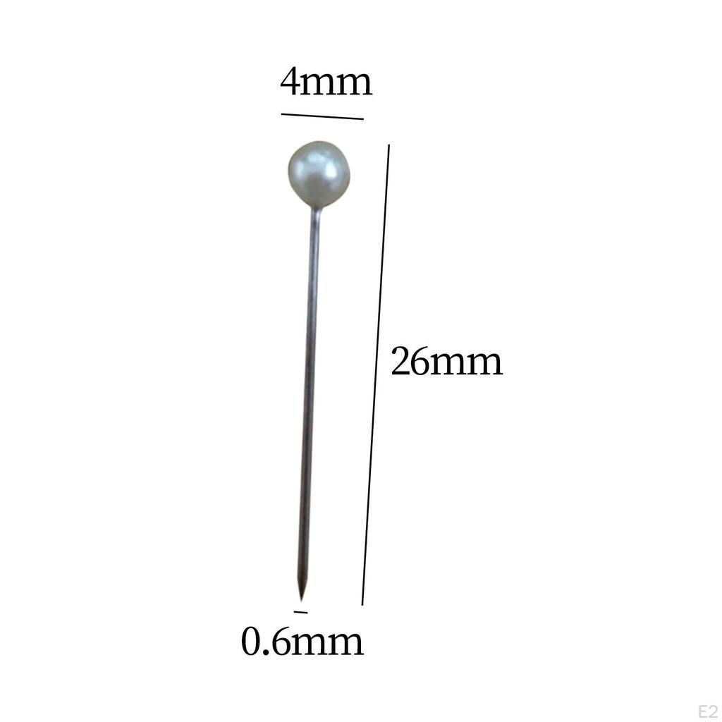 1000 Pieces Sewing Pins Quilting Straight Pin Corsage Rod for Crafting Making