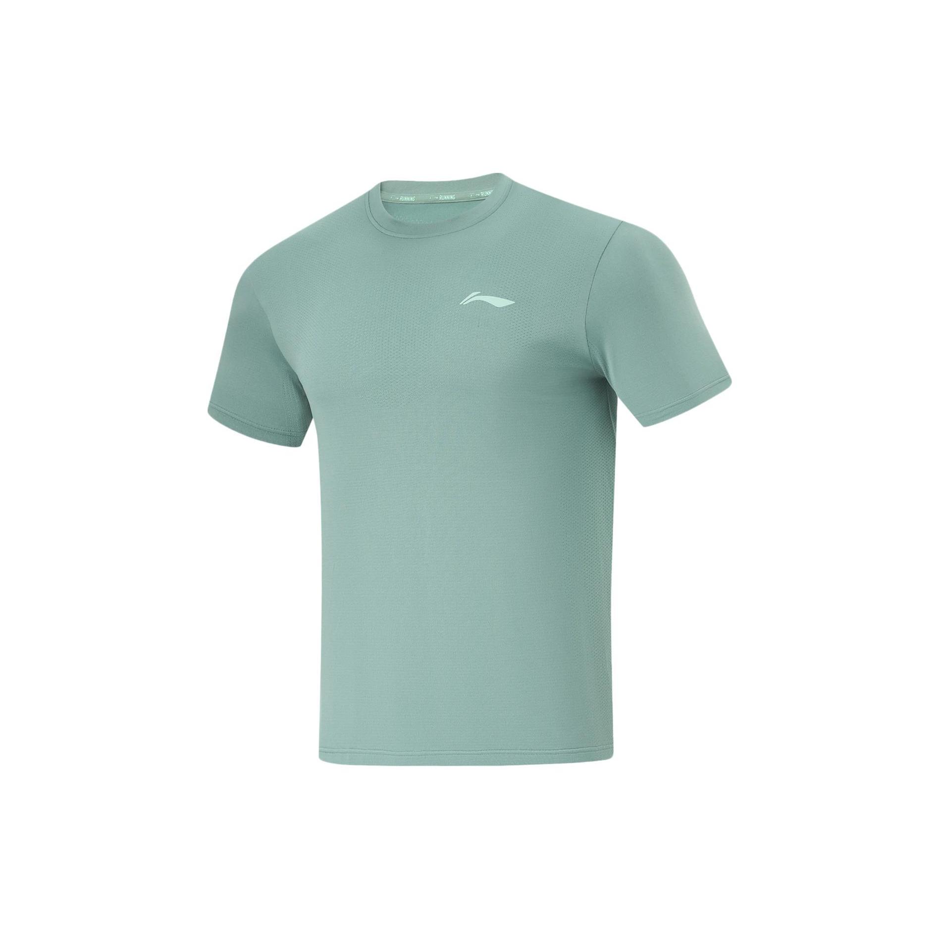 Мужская футболка Li Ning Озерно-зеленая ATSU195-4 S