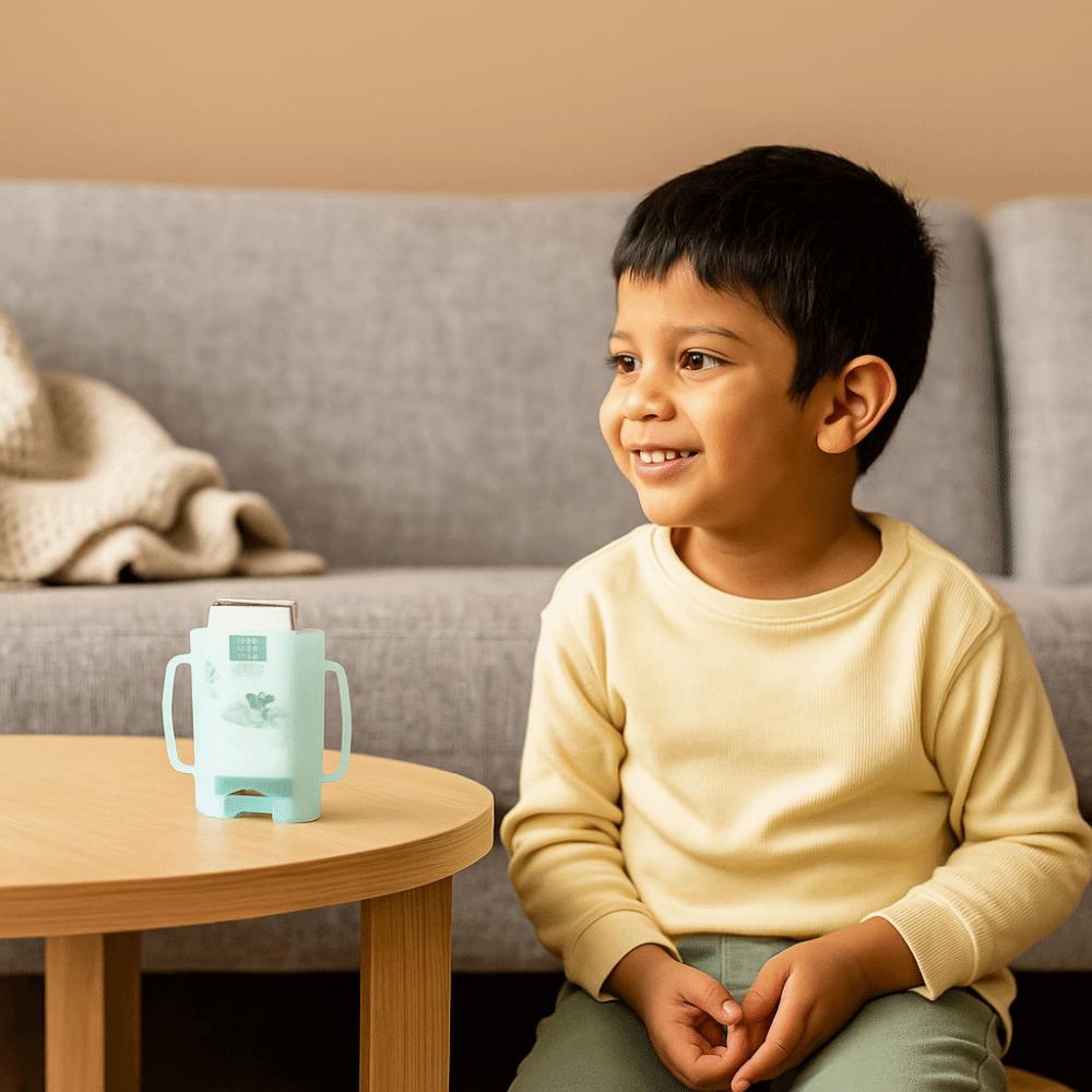 Comfortable Squeeze Pouch Holder Squeeze Proof Milk Box Holder Food Pouch Holder for Baby