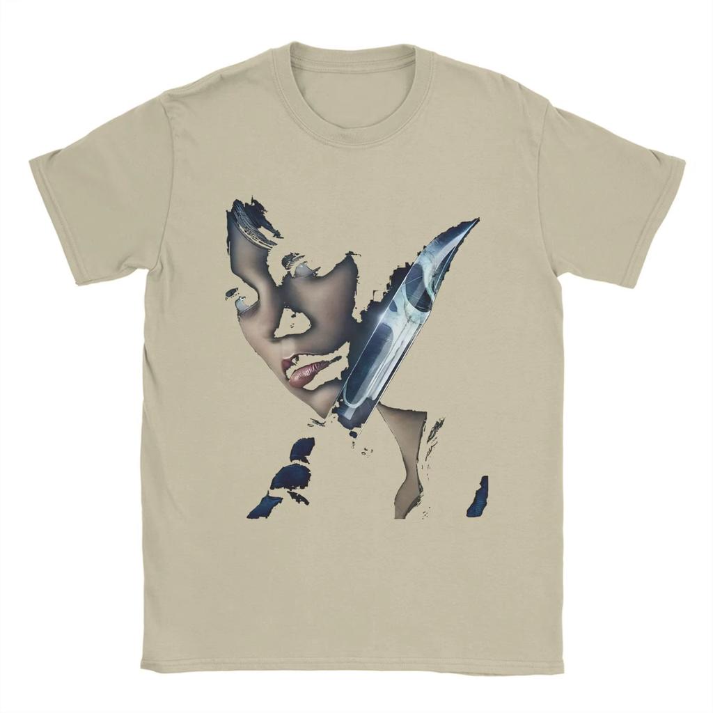 2025 Ny Sommar Casual Kortärmad T-shirt Tryck Bomull Normal Passform Rund Hals Andningsbar Lös Unisex Tee Män Kvinnor Kläder