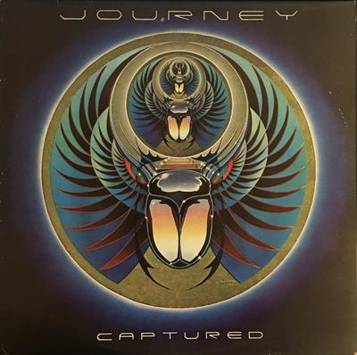 LP Record JOURNEY  Captured 40AP20012 CBS SONY 1981 Japan Rock Used