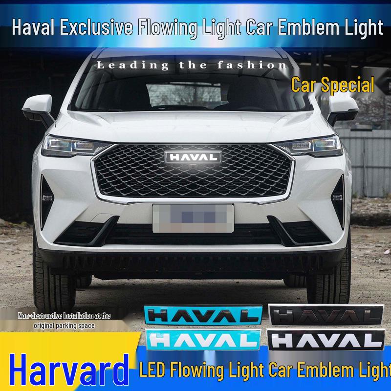 LED Flowing Daytime Running Lights for Haval F7/M6/H6/F4/H2/H9 First Love Car Logo Modification