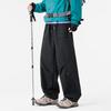 Spring and Autumn New Men's Loose Straight Retro Wide-leg Pants Outdoor Casual Trousers