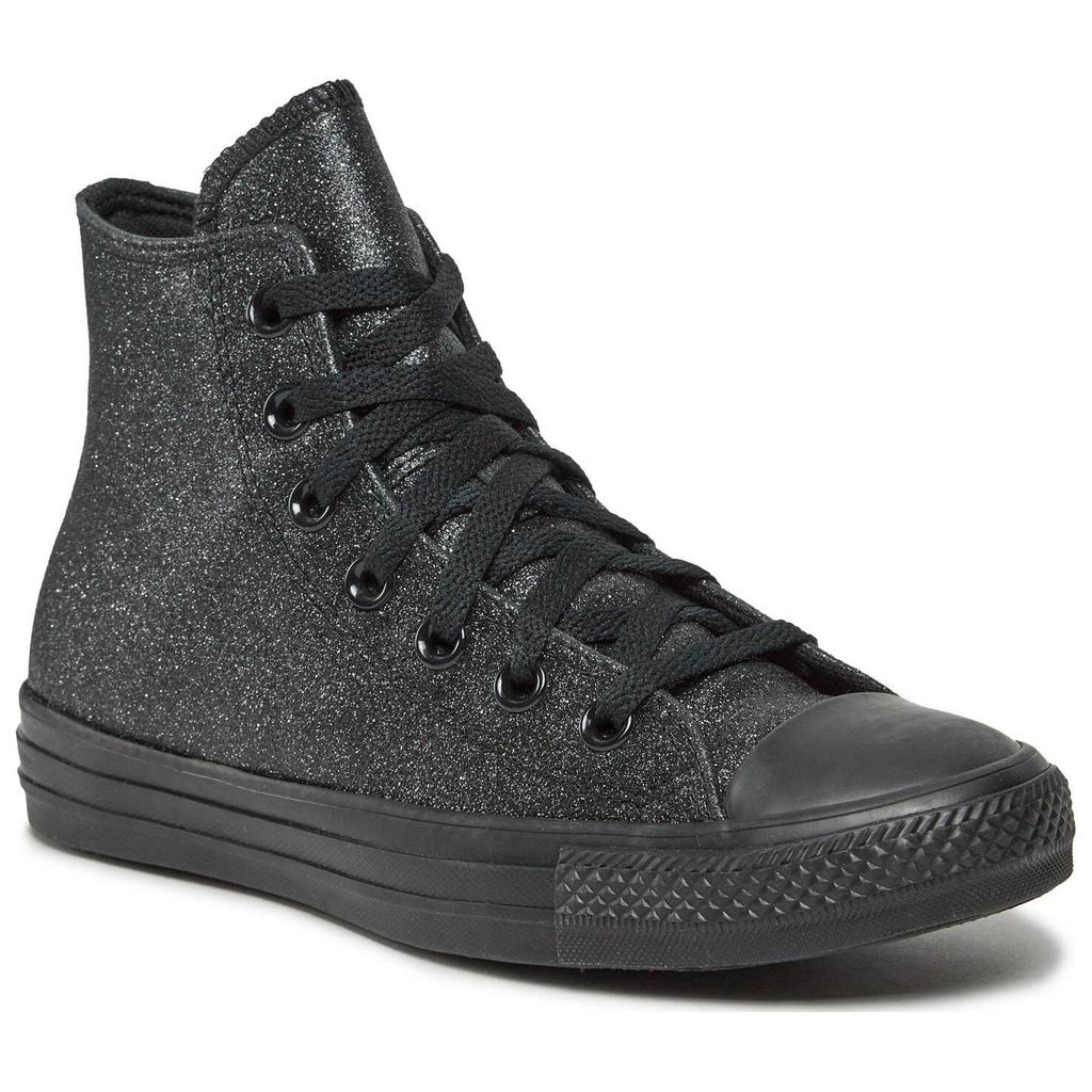 Converse Chuck Taylor All Star Hi Comfortable Versatile Non-Slip Durable High-Top Sneakers Women Sneakers Black A05432C