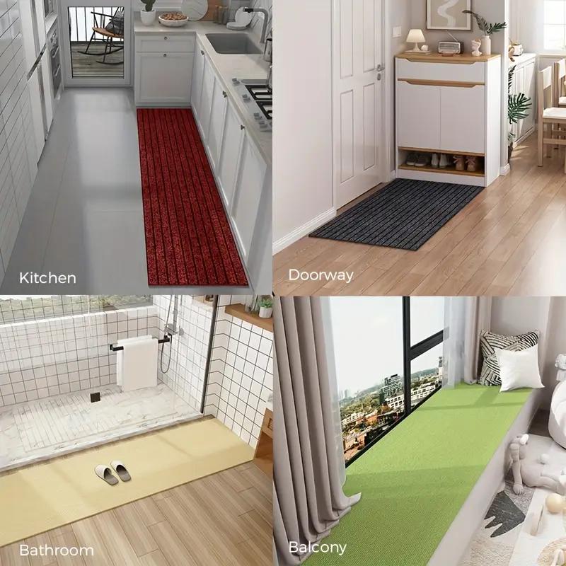 1 Roll Self-adhesive Doormat, Self-adhesive Wall Sticker, Self-adhesive Floor Tape 40x300cm Upgraded Version Suitable for Commer