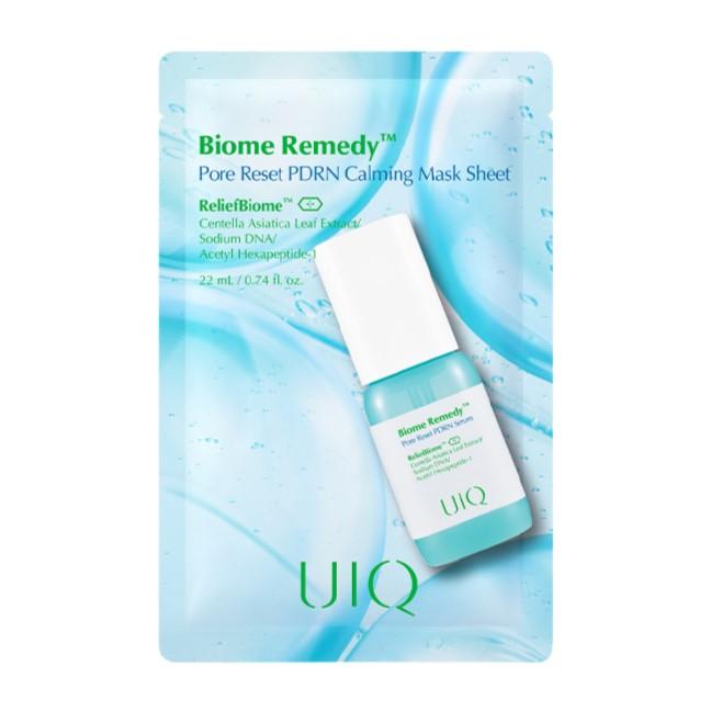 

[UIQ] Biome Remedy Pore Reset PDRN Calming Mask Sheet 22ml
