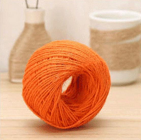 Vintage Style Colored Hemp Rope for DIY and Photo Clips (1.5-2mm, 25m/50m/100m)