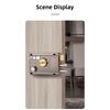 Cross Key Mortise Door Lock For SURFACE Mounted Suitable for Indoor Outdoor Use 12x8.5x7.2cm Iron Zinc Copper Heads