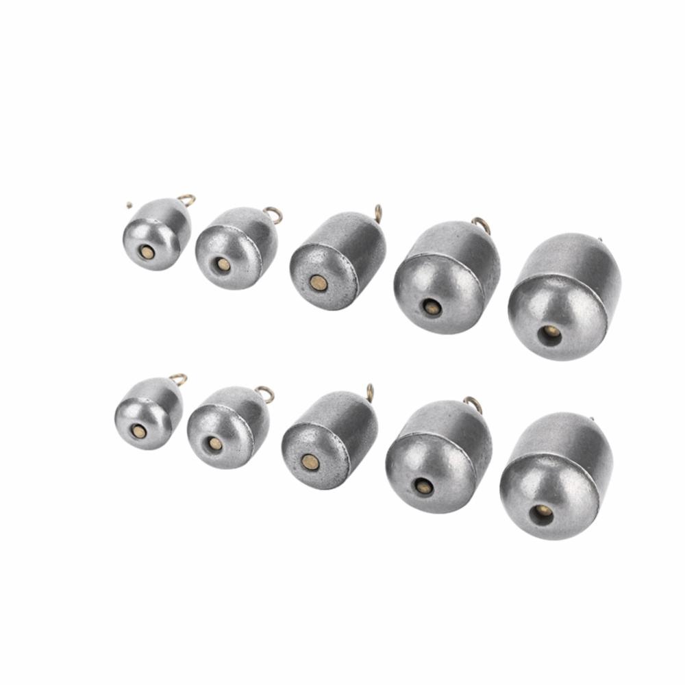 27PCS Lightweight Fishing Weights Iron Fishing Sinkers Fishing Weights Sinkers  Catfish Fishing