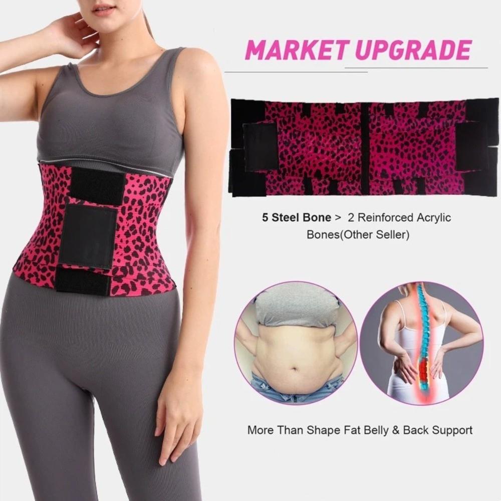 Leopardenmuster Taillentrainer Nahtloser Damen-Gürtel Mode Postpartaler Bodyformer Damen