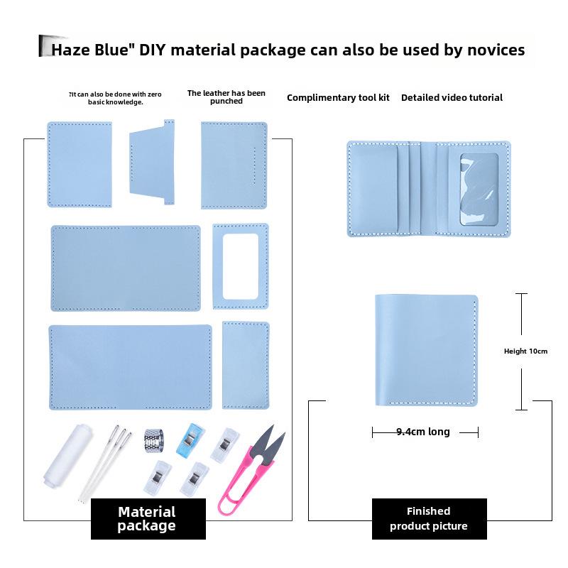 "Handmade Cowhide Wallet & Card Holder - Perfect Father's Day, Boyfriend, or Female Gift"