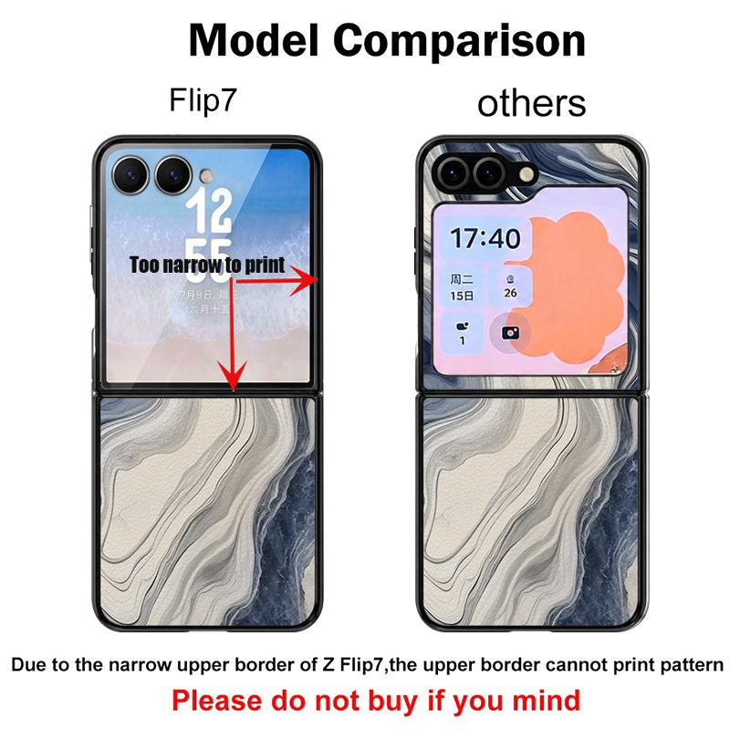Colorful Marble Case For Samsung Galaxy Z Flip 8 7 6 5 Flip8 Flip7 Flip6 Luxury Leather Skin Hard Folding Phone Cover