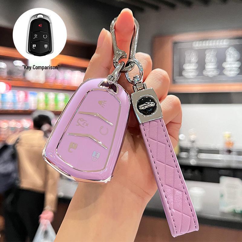 Cadillac Key Cover for XT5, XT4, XT6, CT5, CT6, CT4, XTS, ATSL Models