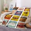Cars Movie Posters Blanket Soft Throw Blanket For Home Bedroom Bed Sofa Travel Office Solid Christmas Blanket