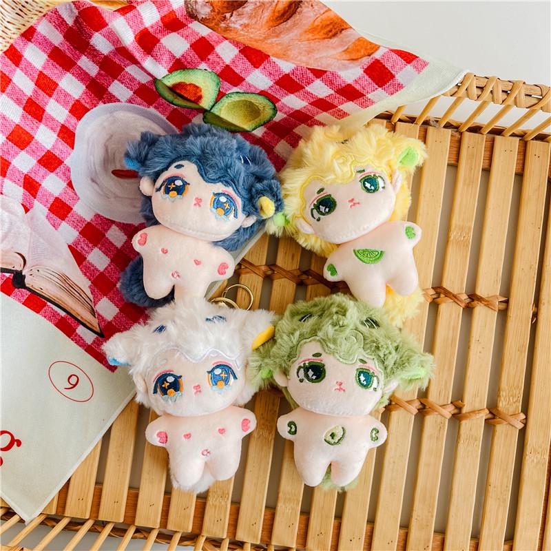 

Бутик 4-дюймовая плюшевая игрушка брелок-подвеска для рюкзаков и когтевых автоматов 4-inch Boutique Keychain