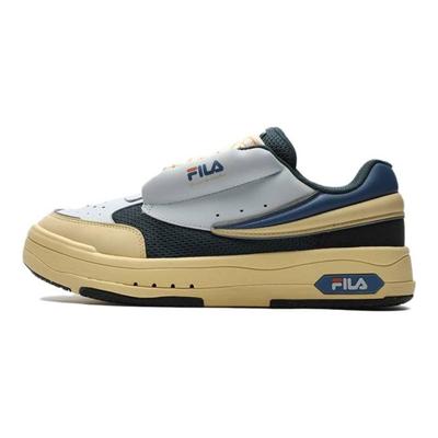 Comfortable Durable Low-Top Skate Shoes Men Sneakers Blue Yellow F12M334201FDI