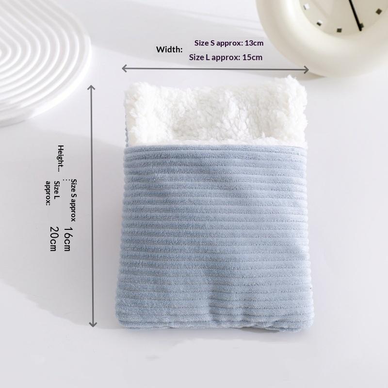 Plush Comfortable Warm Little Pet Hamster Sugar Glider Comfortable Hanging Nest Bags Sleeping Bag Pet Rest Nest Accessories