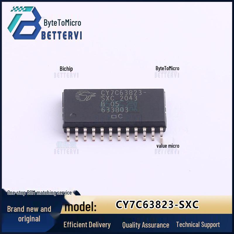 

Authentic Cypress CY7C63823-SXC SOIC-24 Microcontroller (MCU/MPU/SOC)
