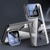 Suitable for Xiaomi 15pro Mobile Phone Case Lens Bracket Full-inclusive Xiaomi Anti-fall 15 Electroplated Transparent Por Magnetic Suction Men