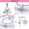 Copper Plated Sister In My Heart Friend Friendship Bead Charm Fit Bangle Bracelet Beads Color Women Jewelry Making Love Gift
