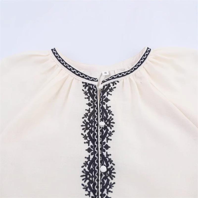 Spring 2025 Fashion Loose Casual Design Niche Shirt Top