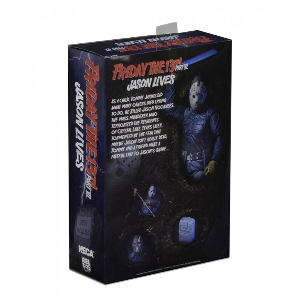NECA Friday the 13th 30th Anniversary Deluxe Jason Action Figure, 7-Inch Scale with Accessories