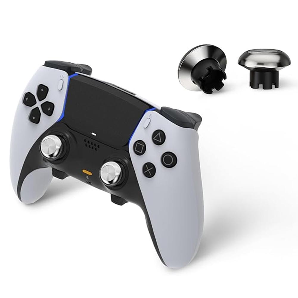 Metal Thumbsticks for PS5 Edge Controller Analog Joystick 4 Back Paddles Triggers Buttons Replacement Accessories Parts
